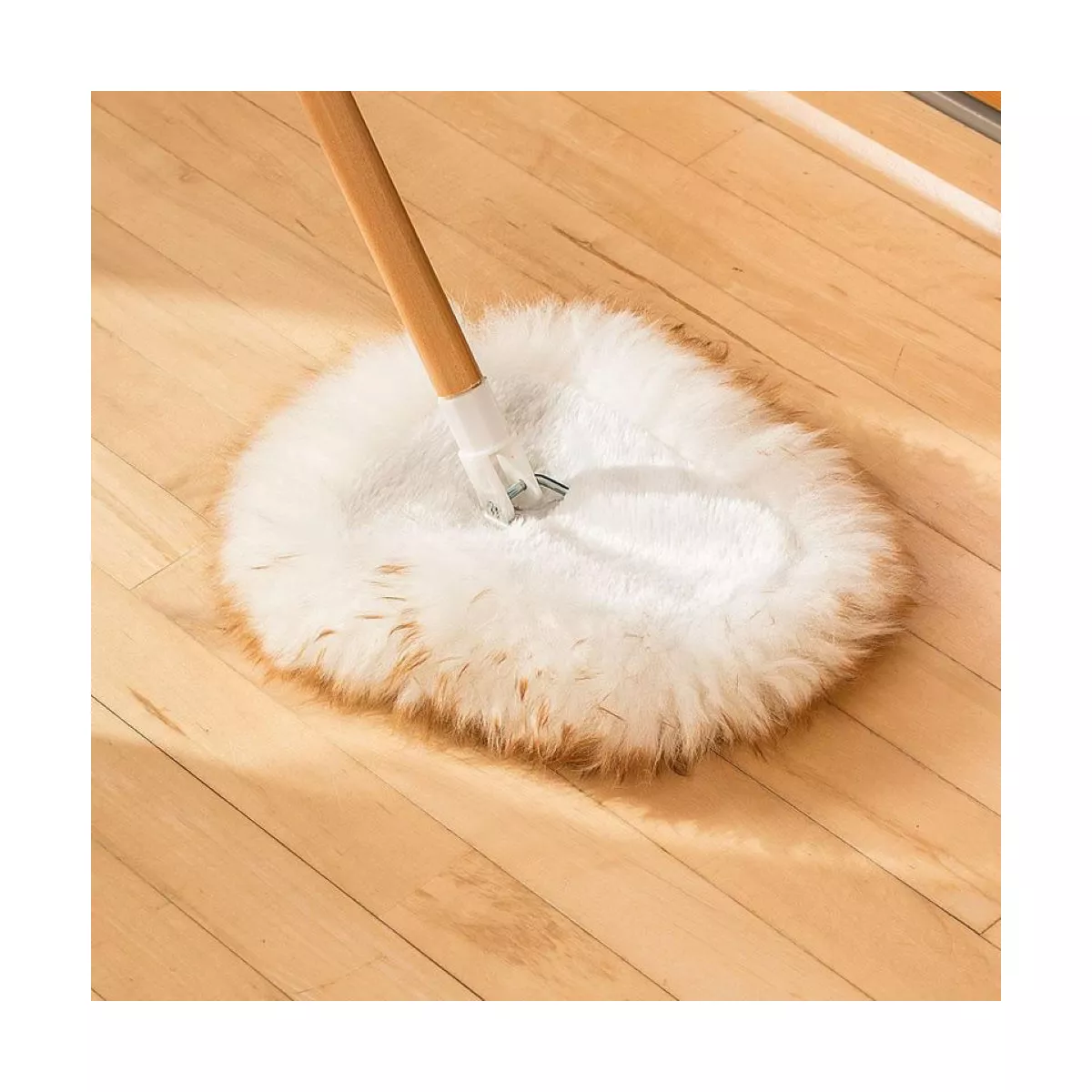 Wool shop lamb wool wedge-shaped mop