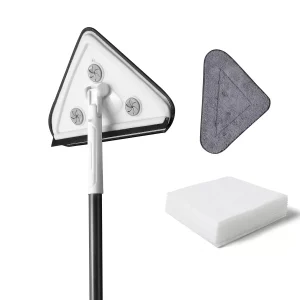 Wall Cleaning Mop with Disposable Pads and Long Handle for Walls and Ceilings