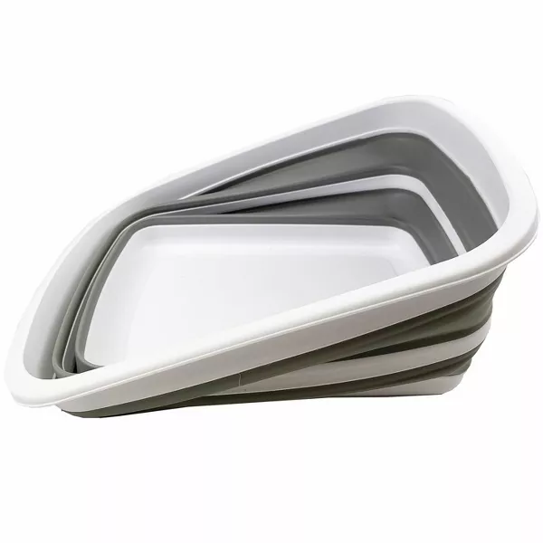 10L (2.6 Gallon) Collapsible Tub-Foldable Dish Tub - 图片 2