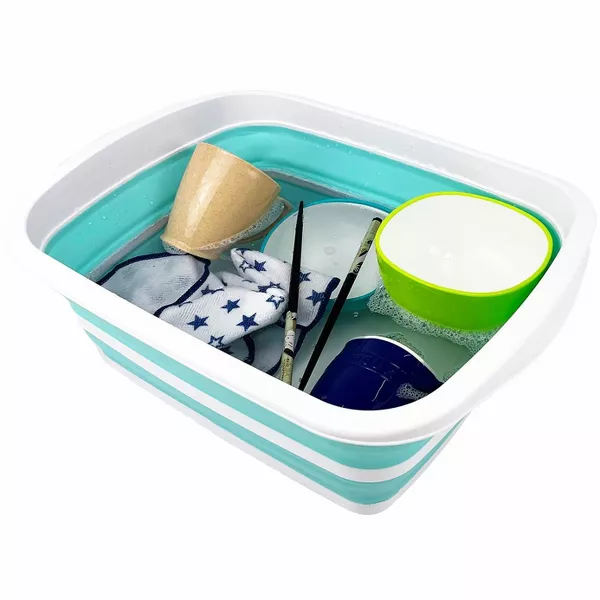 10L (2.6 Gallon) Collapsible Tub-Foldable Dish Tub - 图片 4